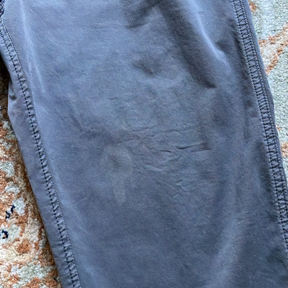 Gray Men's AE American Eagle Flex Trekker Woven Cotton Joggers In Size Small - Picture 14 of 14